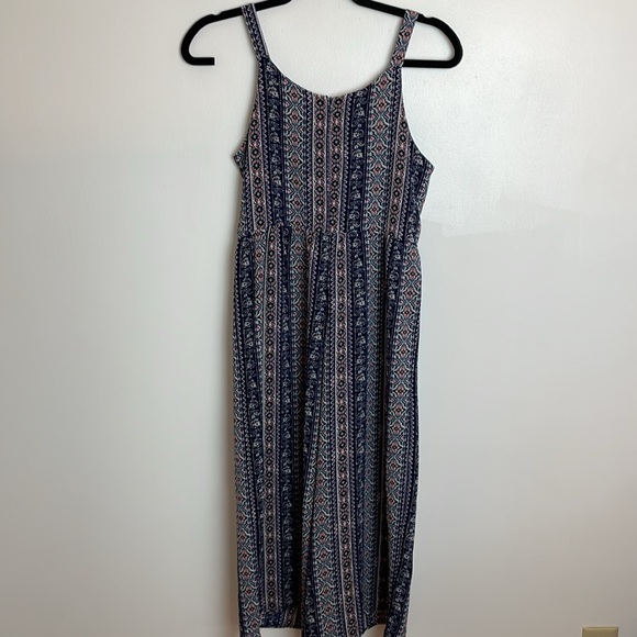 EUC Knit Work Girls Jumpsuit One-piece Multicolor Stripe Size 14 - Picture 5 of 8